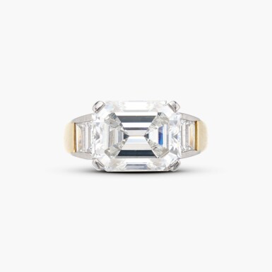 View full screen - View 1 of Lot 696. Diamond Ring weighing 6.50 carats .