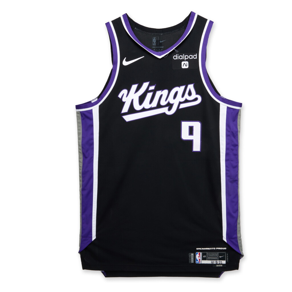 View full screen - View 1 of Lot 173. Kevin Huerter Sacramento Kings 2023-2024 Game Worn Statement Edition Jersey.