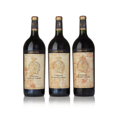 View full screen - View 1 of Lot 179. Château Gruaud Larose 1990 (6 MAG).