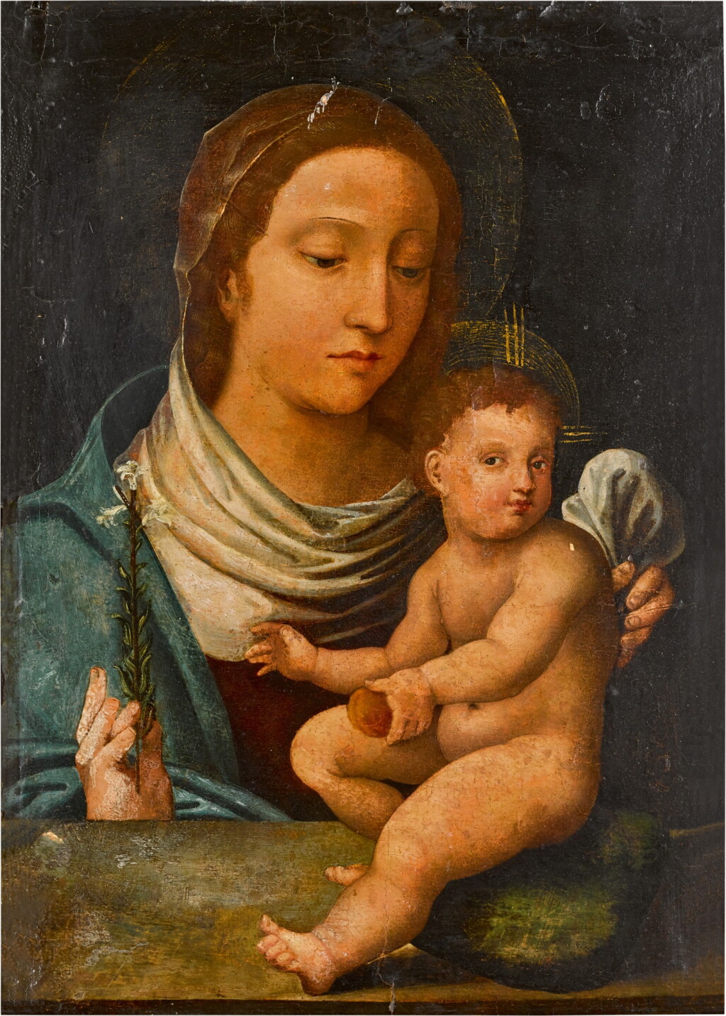 View full screen - View 1 of Lot 306. The Virgin and Child.