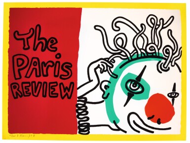 View full screen - View 1 of Lot 137. KEITH HARING | THE PARIS REVIEW (L. P. 114).