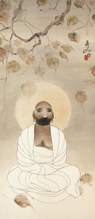 View full screen - View 1 of Lot 2581. 高奇峰 達摩 | Gao Qifeng, Bodhidharma.