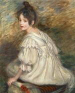 JACQUES-ÉMILE BLANCHE | Fille à la robe blanche