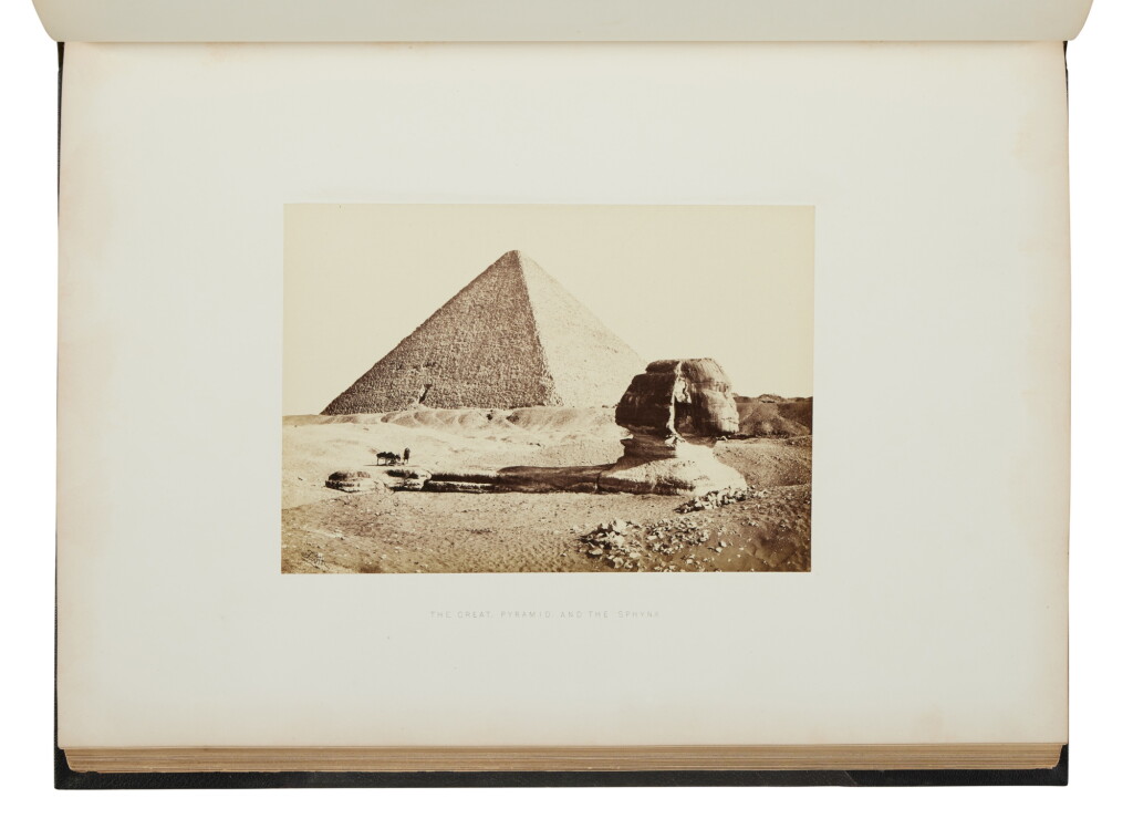 View full screen - View 1 of Lot 1024. Frith, Francis | Frith's monumental photographic record of the Middle East.