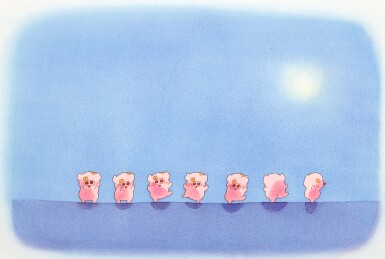 View full screen - View 1 of Lot 6010. 麥家碧@麥兜美術室,「月亮組曲」之四,「月亮代表我的心」| Alice Mak @ McDull Artroom, Moonlight Suites No. 4, What a little moonlight can do.