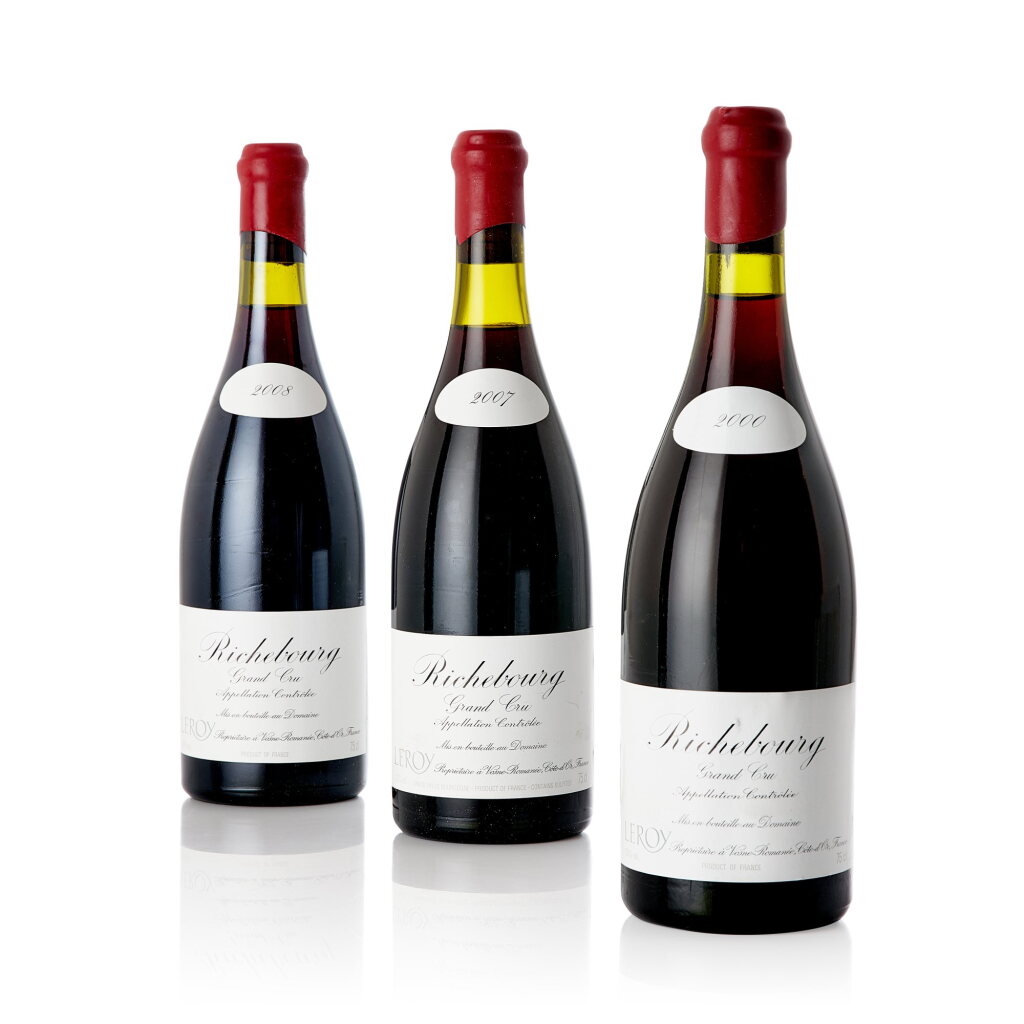 View full screen - View 1 of Lot 9353. Richebourg 2000 Domaine Leroy (3 BT).
