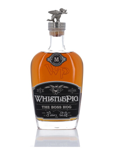View full screen - View 1 of Lot 504. WhistlePig The Boss Hog 2nd Edition "Spirit of Mortimer" 13 Year Old 121.6 Proof NV (1 Bottle 75cl).