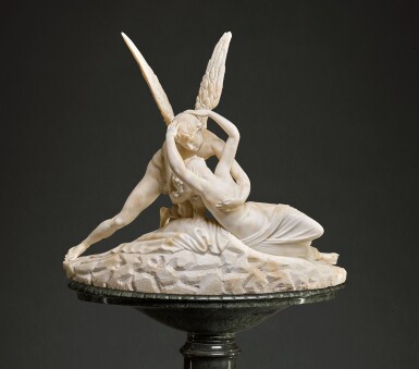 View full screen - View 1 of Lot 160. AFTER ANTONIO CANOVA | PSYCHE REVIVED BY CUPID'S KISS.