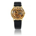 AUDEMARS PIGUET | REF B6851 YELLOW GOLD SKELETONISED WRISTWATCH CIRCA 1985