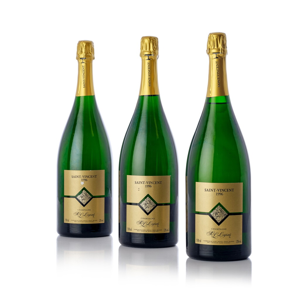 View full screen - View 1 of Lot 8335. R & L Legras Cuvée St. Vincent 1996 (3 MAG).