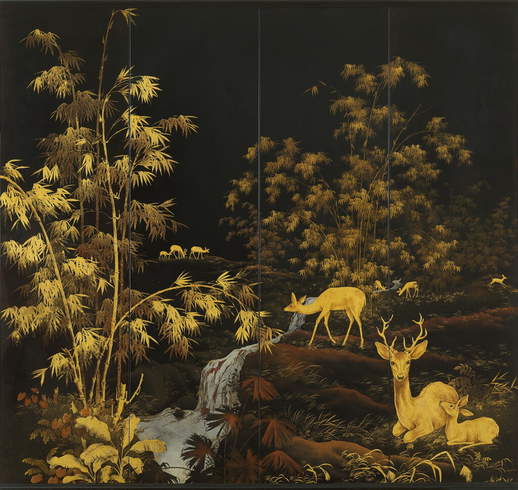 View full screen - View 1 of Lot 736. Thanh Le Studio Thanh Le 工作室 | Deers 鹿.
