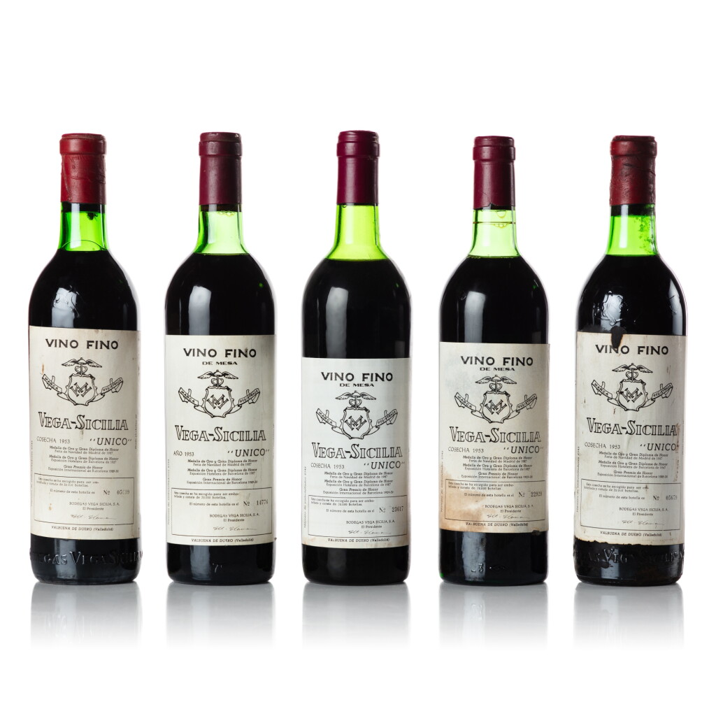 View full screen - View 1 of Lot 330. Vega Sicilia 'Unico' 1953 (5 BT).
