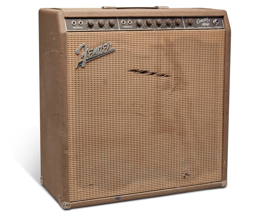 View full screen - View 1 of Lot 93. Fender | Concert amp used in the Jerry Garcia Band.