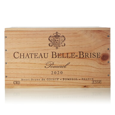 View full screen - View 1 of Lot 302. Château Belle Brise 2020 (6 BT).