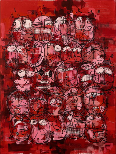 View full screen - View 1 of Lot 881. Timothy Curtis 蒂莫西 · 柯蒂斯 | Floating Untied to the Ground No. 2 無拘無束的飄向地面2號.