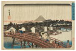 Utagawa Hiroshige (1797-1858) | Shower on Nihonbashi Bridge (Nihonbashi no hakuu) | Edo period, 19th century