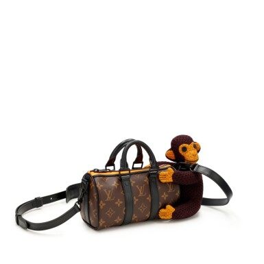 louis vuitton backpack palm trees monkeys Monogram Monkey Puppet LV Friends Keepall XS 762712 FASHIONPHILE Fair Condition LOUIS VUITTON DAMIER COBALT JUNGLE