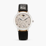 Romana Perpetual Calendar, Reference 2050 | A platinum perpetual calendar wristwatch with moon phases and year display, Circa 1994