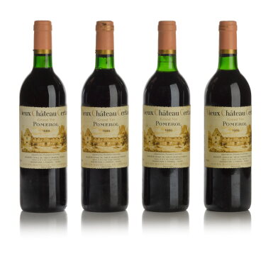 View full screen - View 1 of Lot 162. Vieux Château Certan 1989 (12 BT).