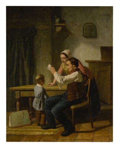 View full screen - View 1 of Lot 535. CONTINENTAL SCHOOL, 19TH CENTURY | THE SCHOOL REPORT.