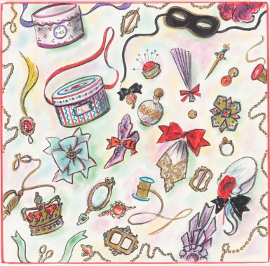 View full screen - View 1 of Lot 170. Two drawings for The Emperor’s New Clothes by Andersen, circa 1990.