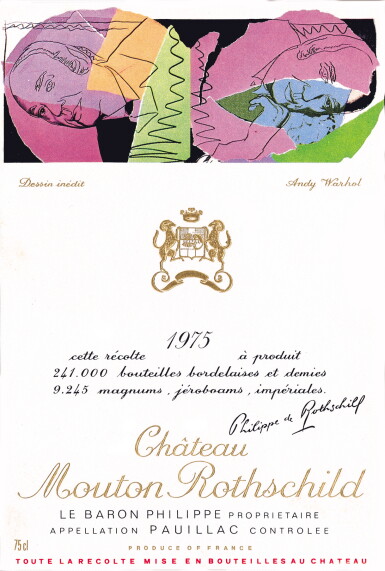 View full screen - View 1 of Lot 437. Château Mouton Rothschild 1975 (2 BT).