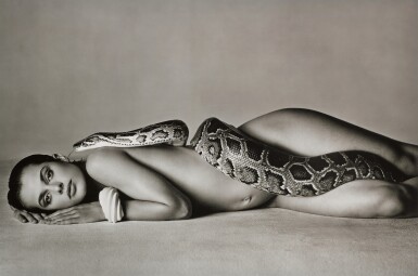 View full screen - View 1 of Lot 141. RICHARD AVEDON | 'NASTASSJA KINSKI AND THE SERPENT', LOS ANGELES, CALIFORNIA, 1981.