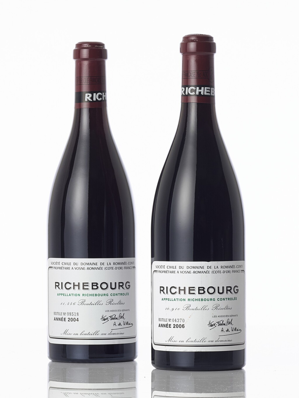View full screen - View 1 of Lot 5367. Richebourg 2004 Domaine de la Romanée-Conti (1 BT).