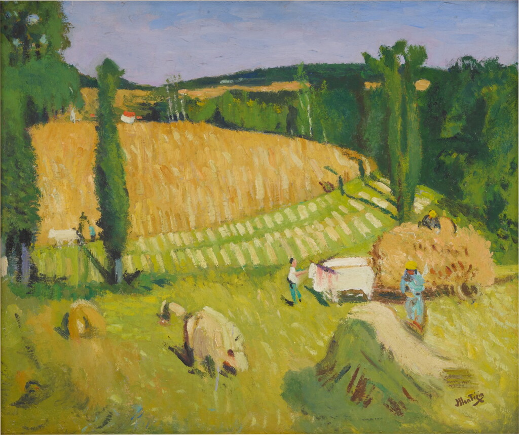 View full screen - View 1 of Lot 82. Paysage de campagne.