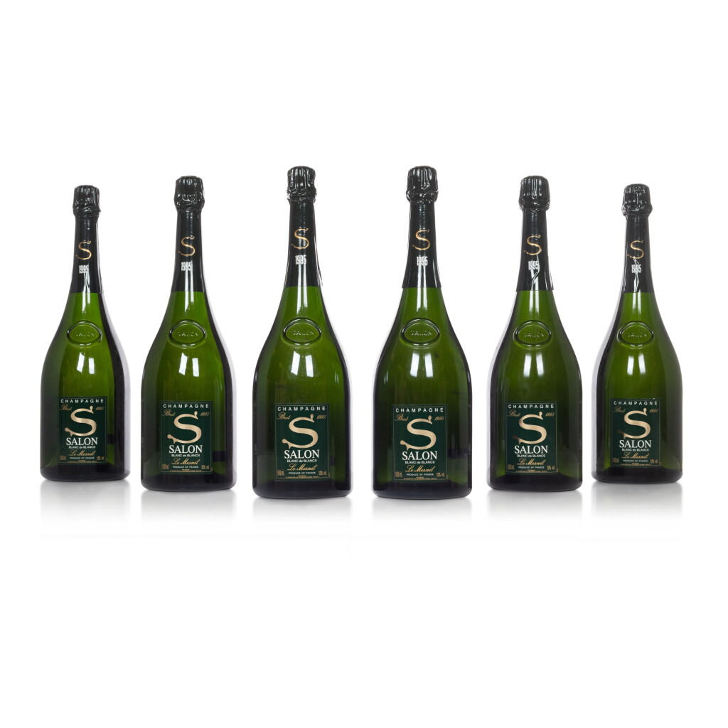 View full screen - View 1 of Lot 8378. Salon Le Mesnil, Blanc de Blancs 1995 (6 MAG).