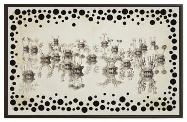 View full screen - View 1 of Lot 224. ASHLEY BICKERTON | GREY REFLECTING HEADS NO. 2.