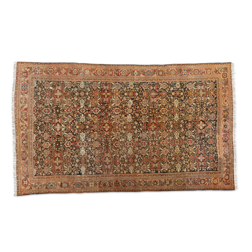 View full screen - View 1 of Lot 142. A Sultanabad Carpet, Central Persia, Late 19th Century .