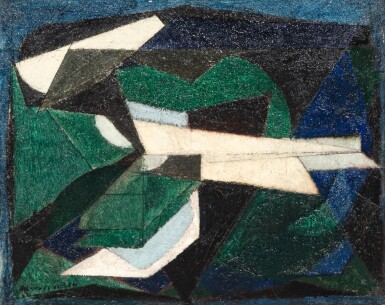 View full screen - View 1 of Lot 149. Composition à la pipe.