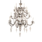Lustre en verre, Italie, Murano, fin XVIIe - début du XVIIIe siècle
