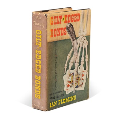 View full screen - View 1 of Lot 1130. Fleming, Ian | The first Bond omnibus, inscribed to "the mother and father of this jumbo Bond".
