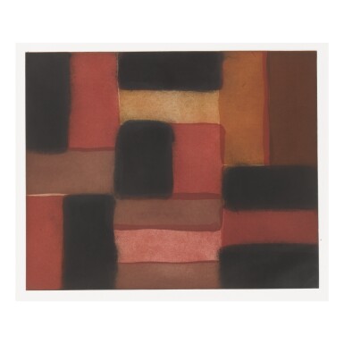 View full screen - View 1 of Lot 260. SEAN SCULLY | WALL OF LIGHT RED.