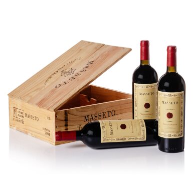 View full screen - View 1 of Lot 401. Masseto 2004 (3 BT).