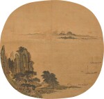 馬遠(款) 渡河圖|Attribtued to Ma Yuan, Boats Crossing the River