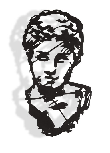 View full screen - View 1 of Lot 82. Head (Roman).