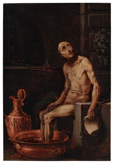 View full screen - View 1 of Lot 529. Death of Seneca.
