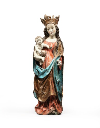 View full screen - View 1 of Lot 5. SOUTH GERMANY, UPPER SWABIA, CIRCA 1490-1500 | VIRGIN AND CHILD.