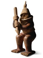 Jalisco Warrior, Ameca-Etzatlán Style, Protoclassic, circa 100 BC - AD 250