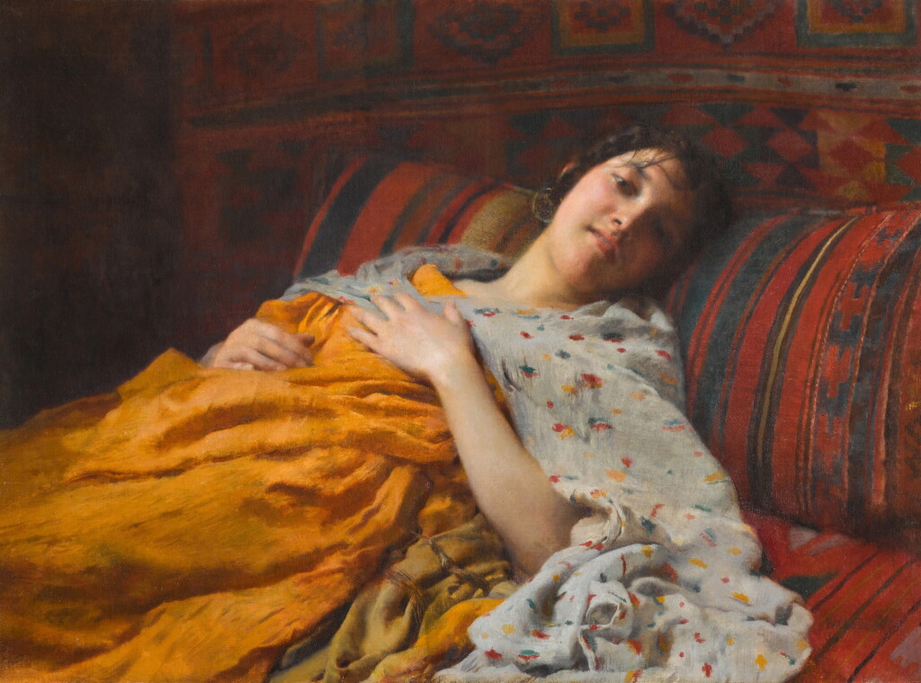 View full screen - View 1 of Lot 352. Odalisque.