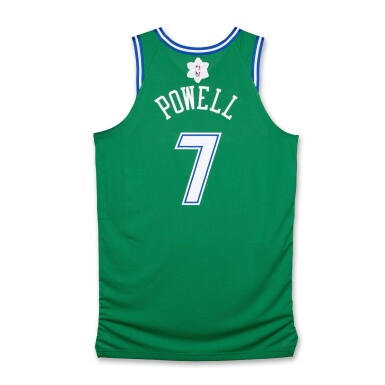 View full screen - View 1 of Lot 33. Dwight Powell ‘Christmas Day’ Dallas Mavericks 2025-2026 Game Issued Classic Edition Jersey .