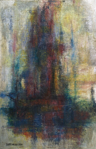 View full screen - View 1 of Lot 34. FAHRELNISSA ZEID | PURPLE FOG .