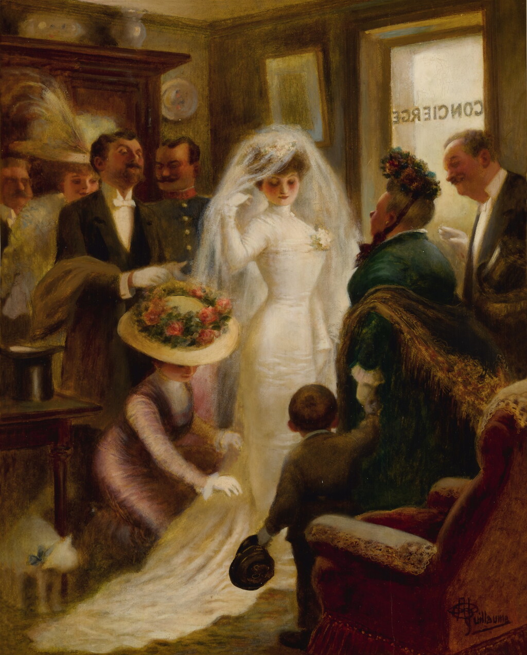 View full screen - View 1 of Lot 477. Le jour du mariage.