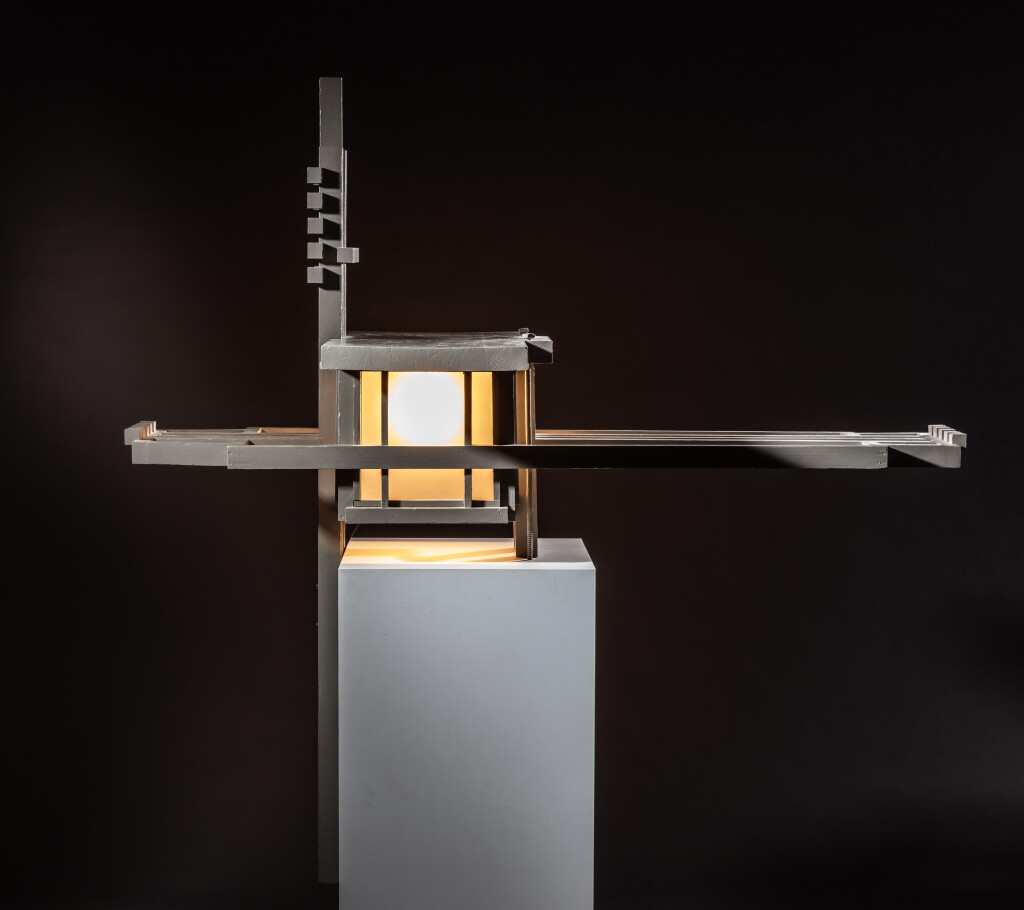 View full screen - View 1 of Lot 224. Exterior Light Fixture from the Francis W. Little House, Wayzata, Minnesota.