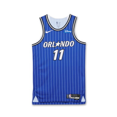 View full screen - View 1 of Lot 15. Jase Richardson Orlando Magic 2025-2026 Game Issued Icon Edition Jersey.