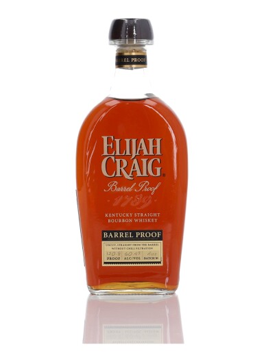 View full screen - View 1 of Lot 152. Elijah Craig 12 Year Old Barrel Proof 120.8 Proof NV (1 Bottle 75cl).