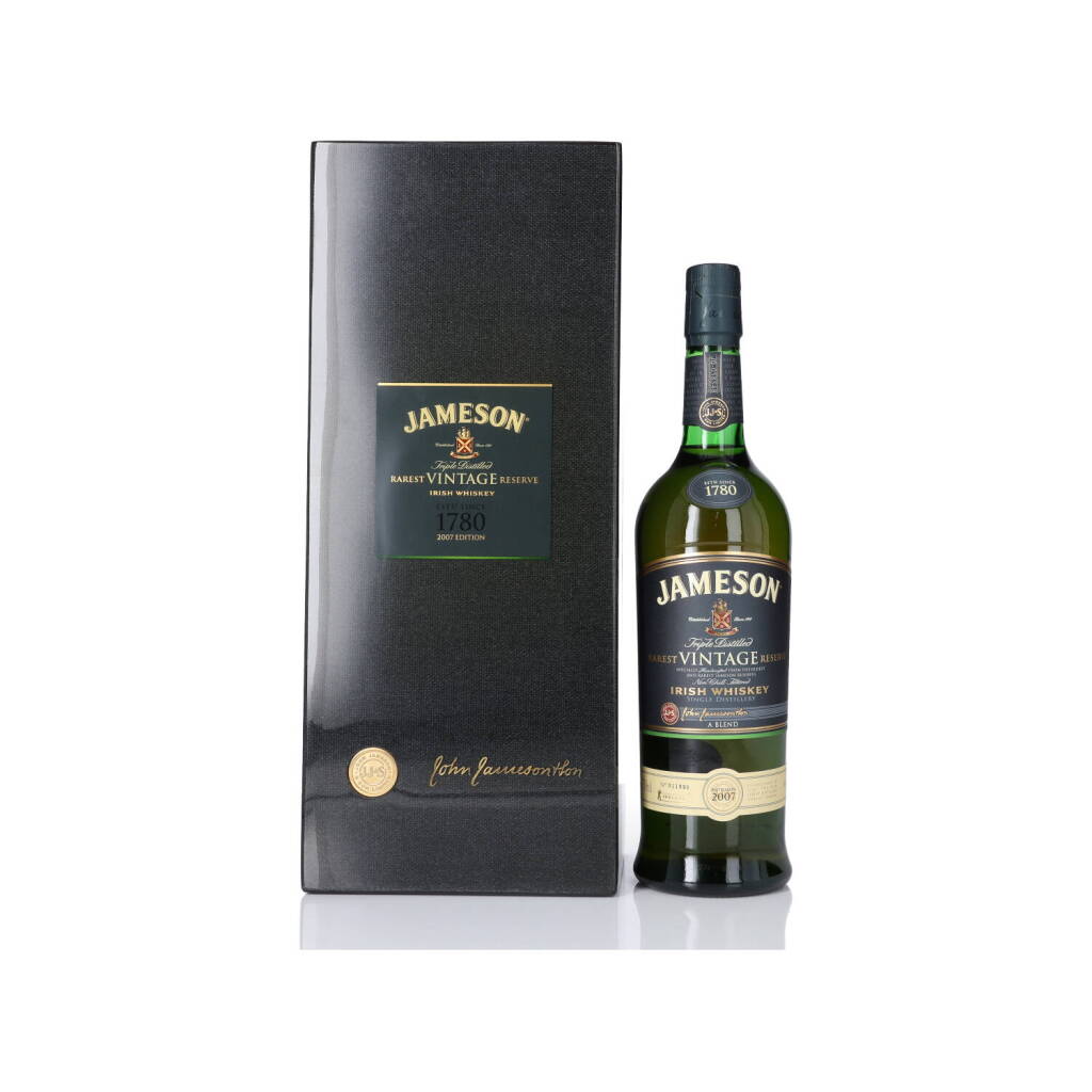 View full screen - View 1 of Lot 72. Jameson Rarest Vintage 46.0 abv NV (1 BT 75cl).